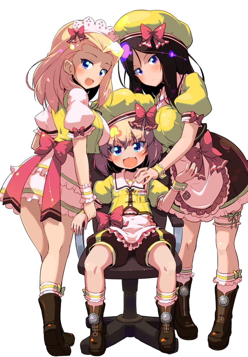 katyusha, nonna, and clara (girls und panzer) drawn by sw_(taco)