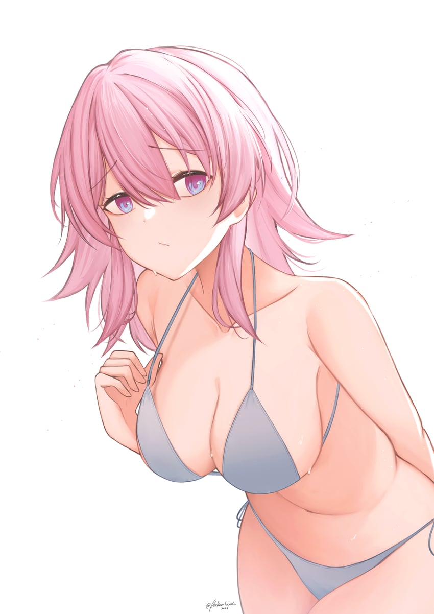 march 7th (honkai and 1 more) drawn by parkiranhonda