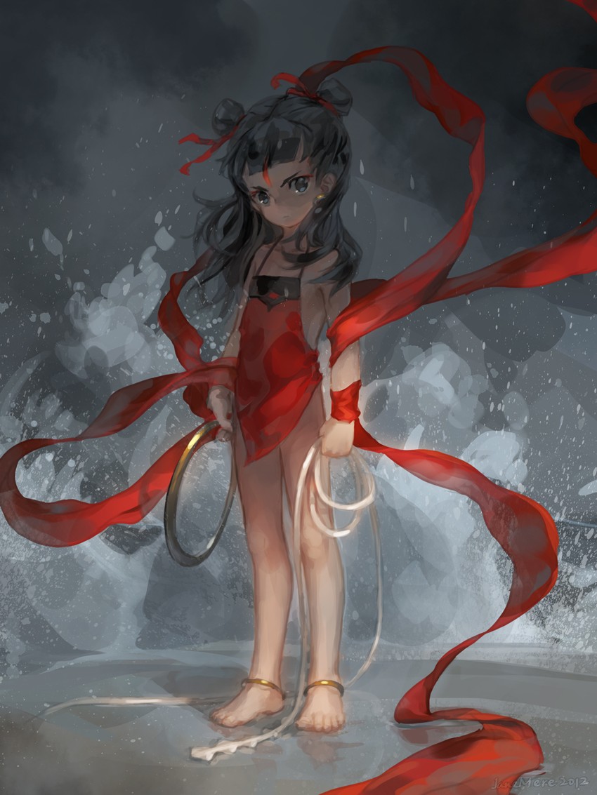 nezha (nezha nao hai) drawn by jane_mere