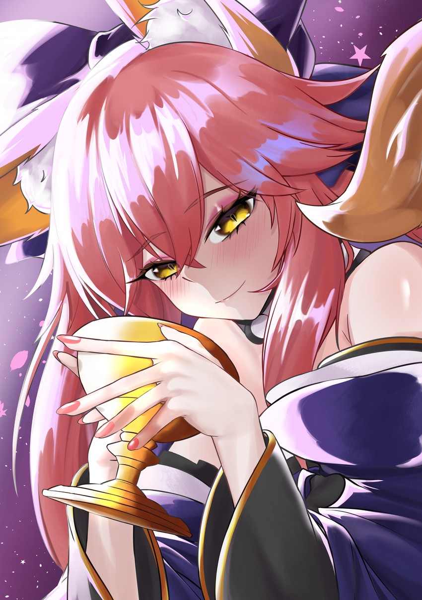 tamamo and tamamo no mae (fate and 3 more) drawn by diuda