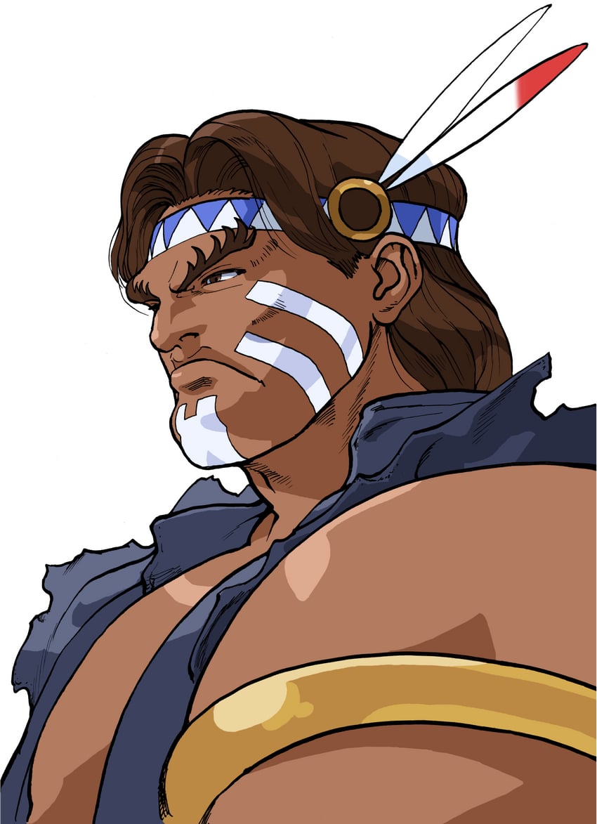thunder hawk (street fighter and 1 more) drawn by bengus