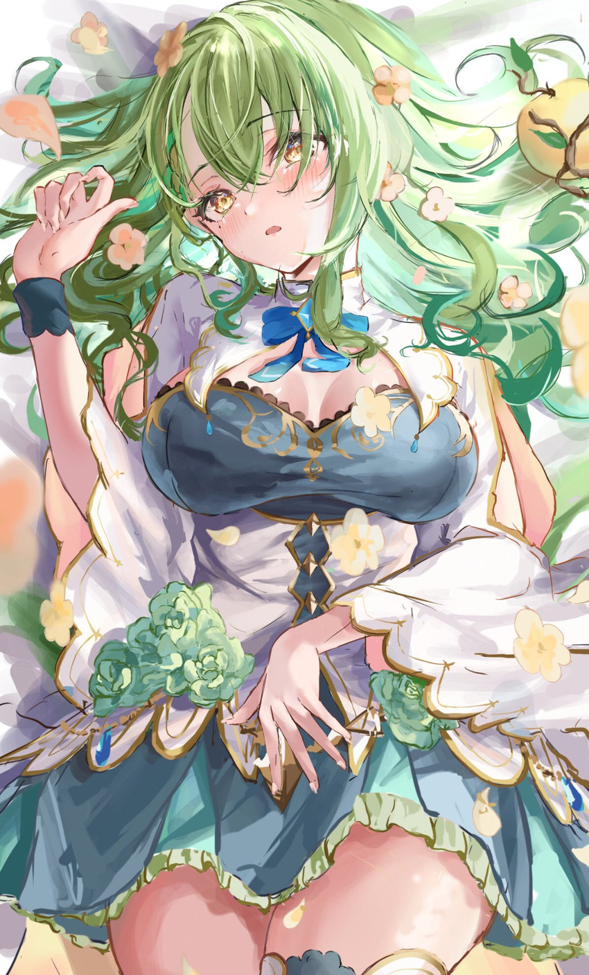 ceres fauna (hololive and 1 more) drawn by meron_no_kawa