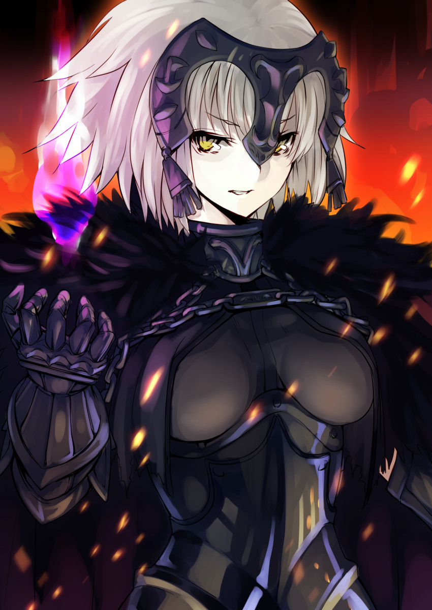 jeanne d'arc alter (fate and 1 more) drawn by nuqura