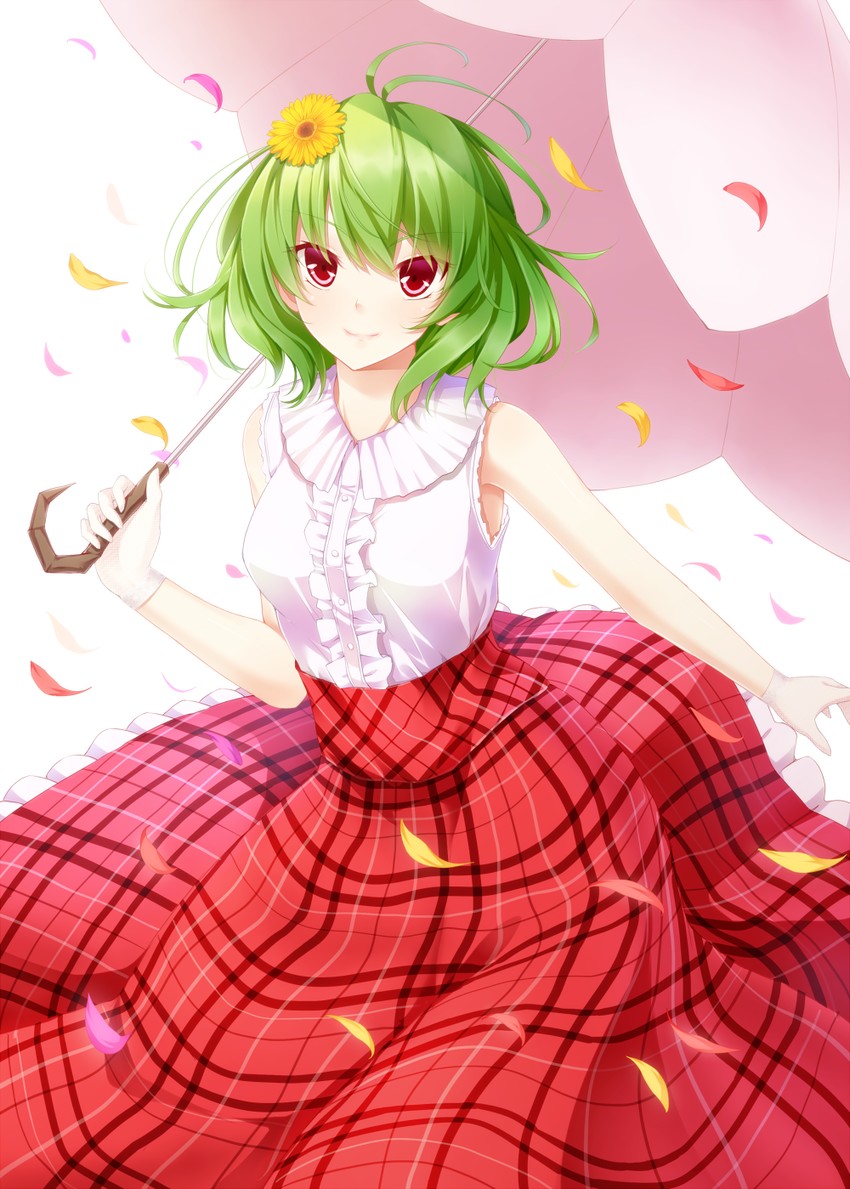 kazami yuuka (touhou) drawn by dabadhi