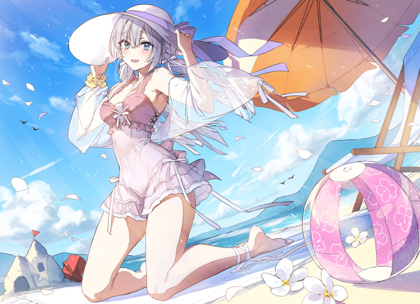 amamiya chitose (bullet code: firewall) drawn by wata_(attaka_towel)