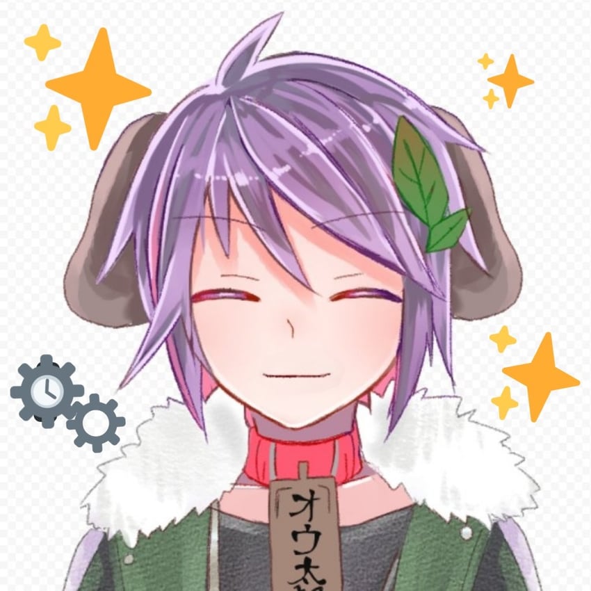 mirei outaro (indie virtual youtuber) drawn by kitazima_ff0025