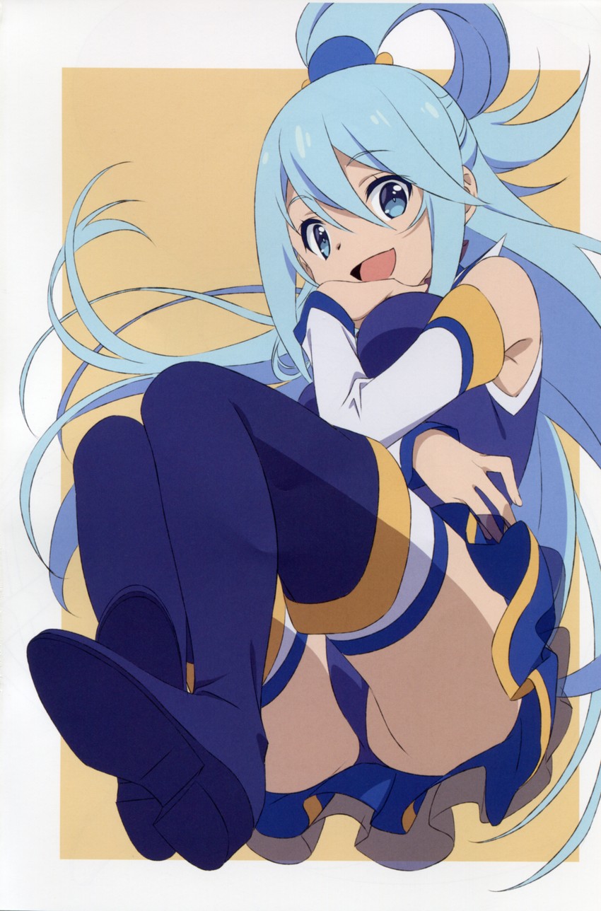 aqua (kono subarashii sekai ni shukufuku wo!) drawn by yamamoto_shuuhei