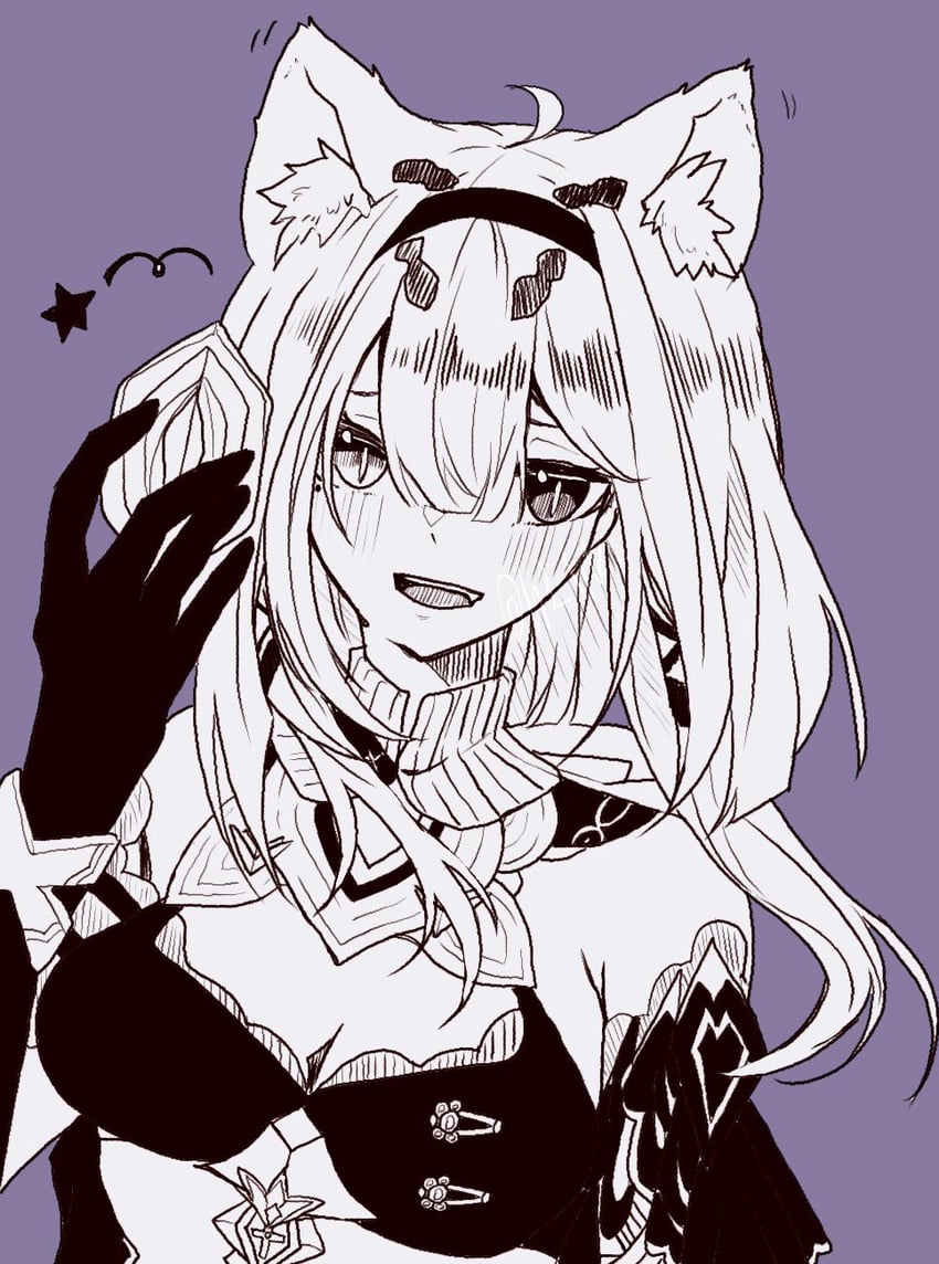 pardofelis (honkai and 1 more) drawn by h3_hk