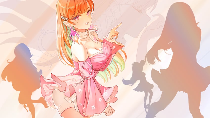 takanashi kiara (hololive and 2 more) drawn by happyongdal