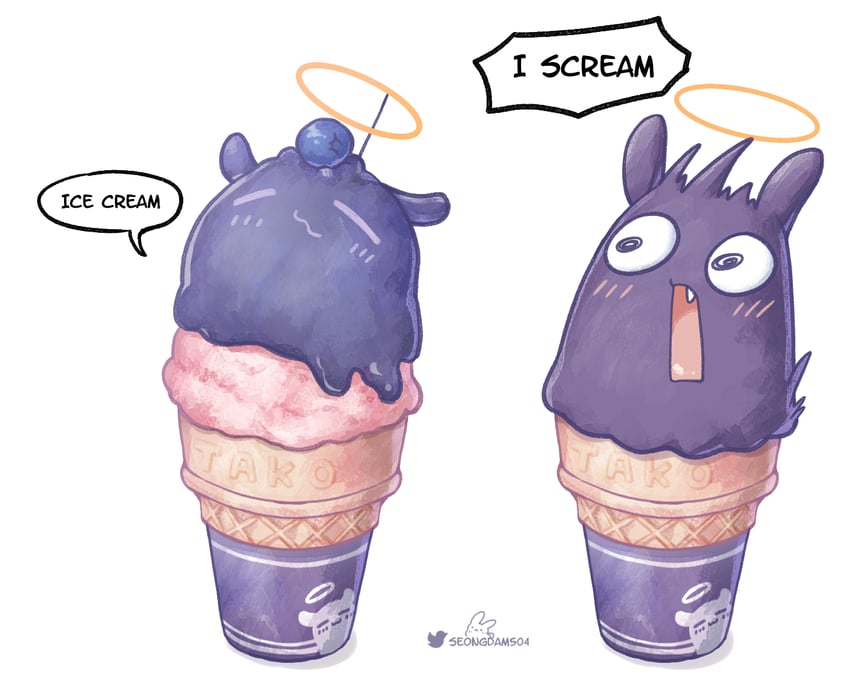 takodachi (hololive and 1 more) drawn by monja_(monja0521)