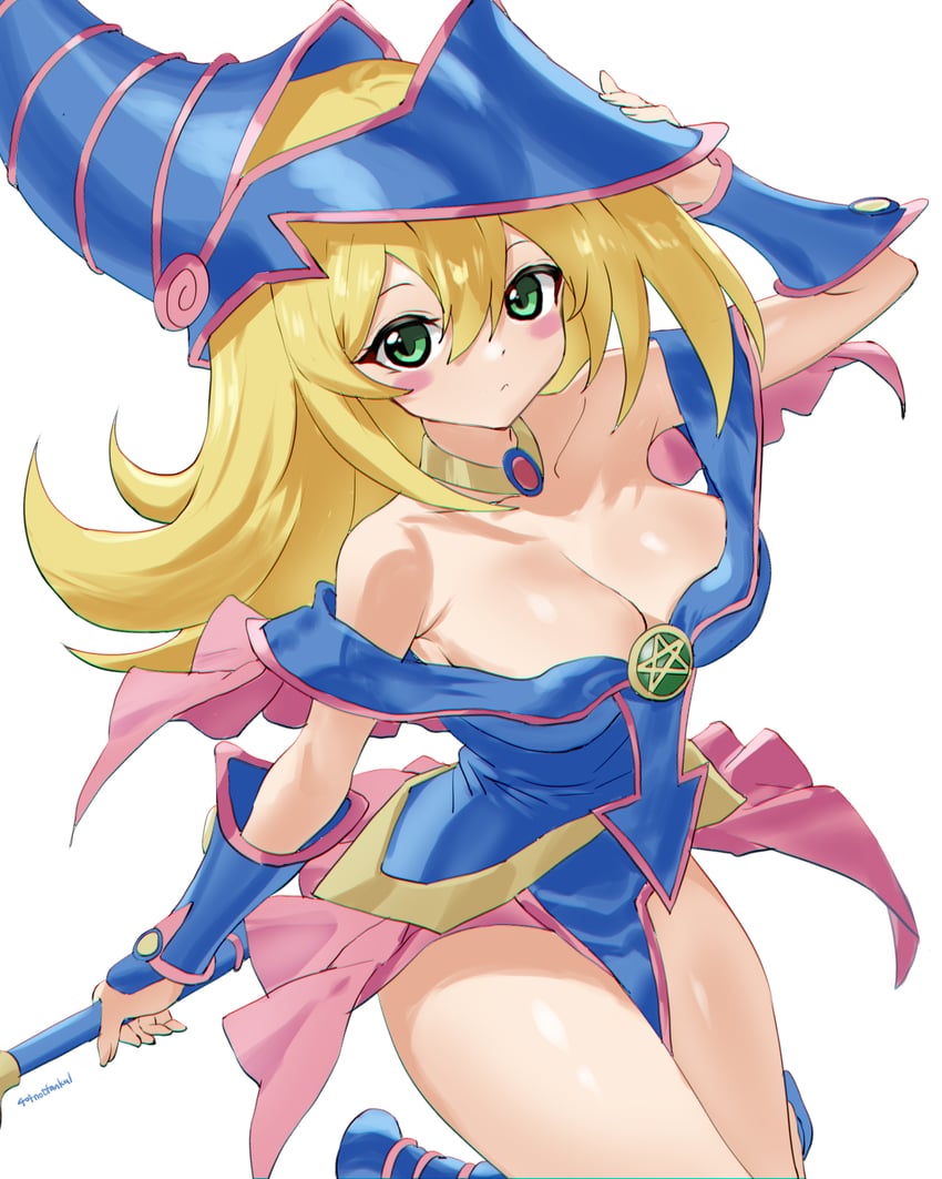 dark magician girl (yu-gi-oh!) drawn by 4o4_n0t_fankal