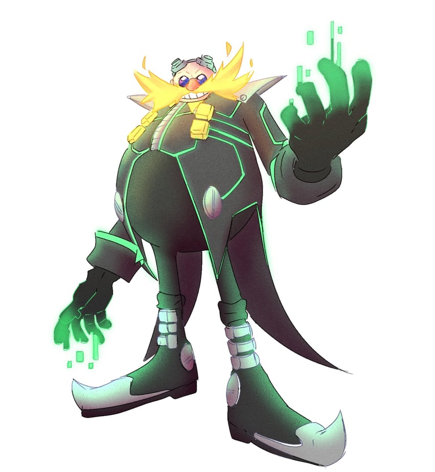dr. eggman (sonic and 1 more) drawn by croiplant