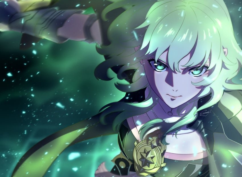 female byleth (fire emblem and 1 more) drawn by sissel0104