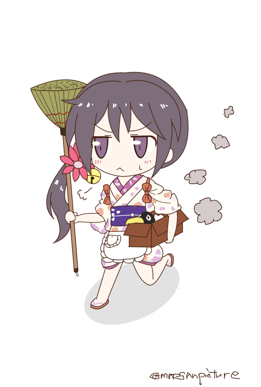 akebono, failure penguin, and miss cloud (kantai collection) drawn by mae_(maesanpicture)