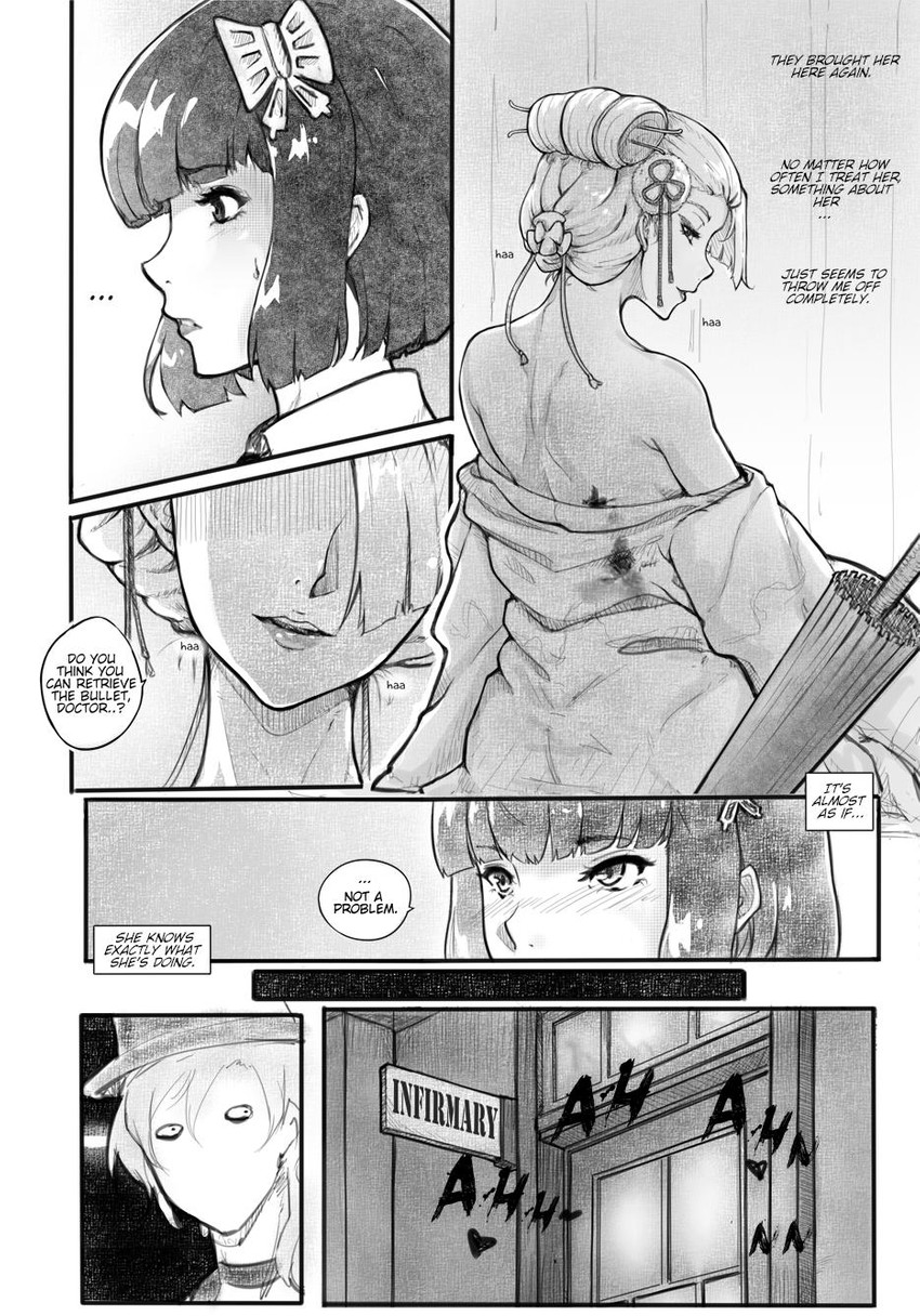 nakahara chuuya, yosano akiko, and ozaki kouyou (bungou stray dogs) drawn by bloopiest