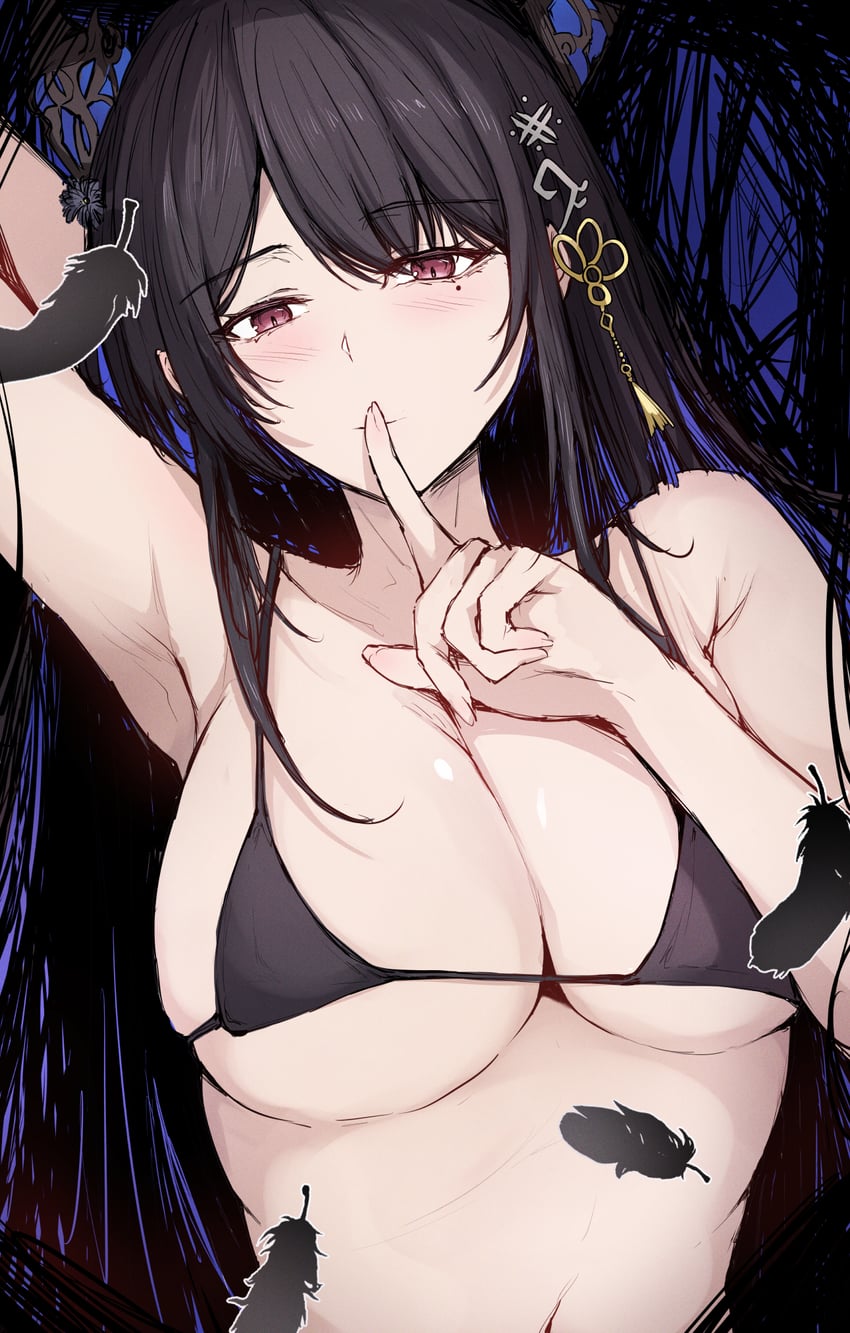 nerissa ravencroft (hololive and 1 more) drawn by sakiya_(sak1_01)