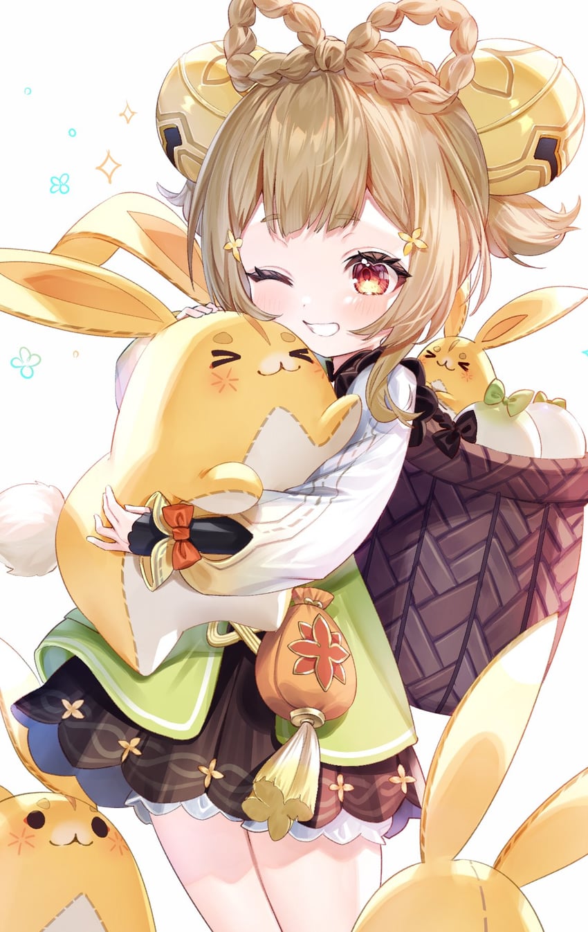 yaoyao and yuegui (genshin impact) drawn by yuya_(night_lily)