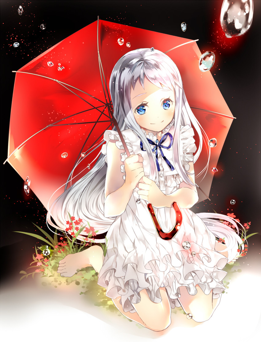 honma meiko (ano hi mita hana no namae wo bokutachi wa mada shiranai.) drawn by soraneko_hino