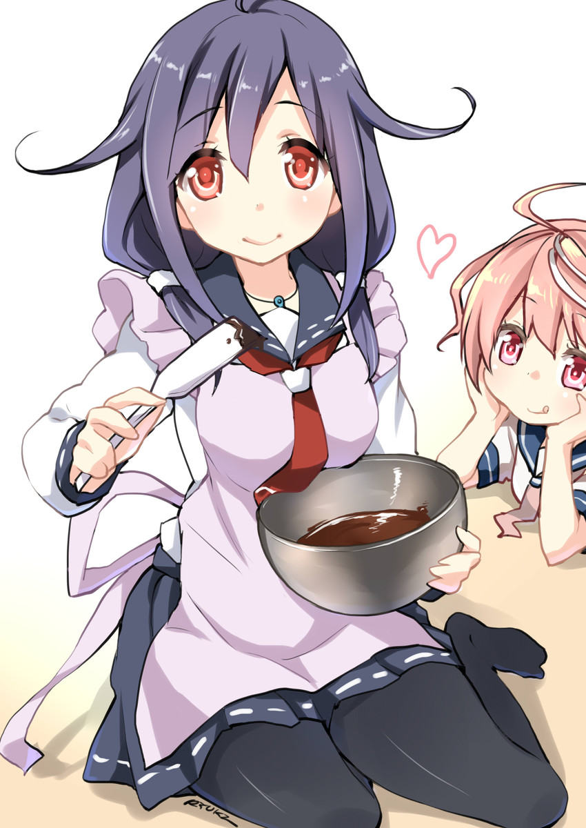 i-58 and taigei (kantai collection) drawn by ryuki_(ryukisukune)