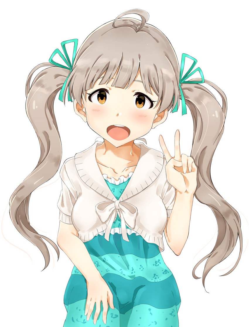 hakozaki serika (idolmaster and 1 more) drawn by kimu_(klmhud)
