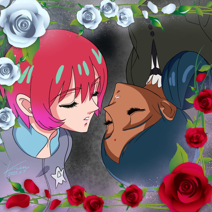 amate yuzuriha and lalah sune (gundam and 2 more) drawn by kobakin
