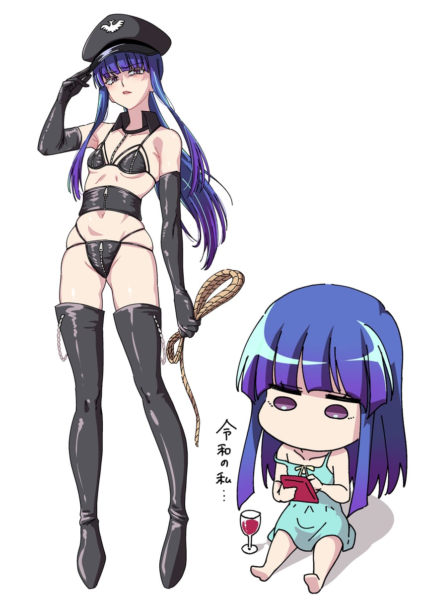 furude rika (higurashi no naku koro ni) drawn by fuyuzora