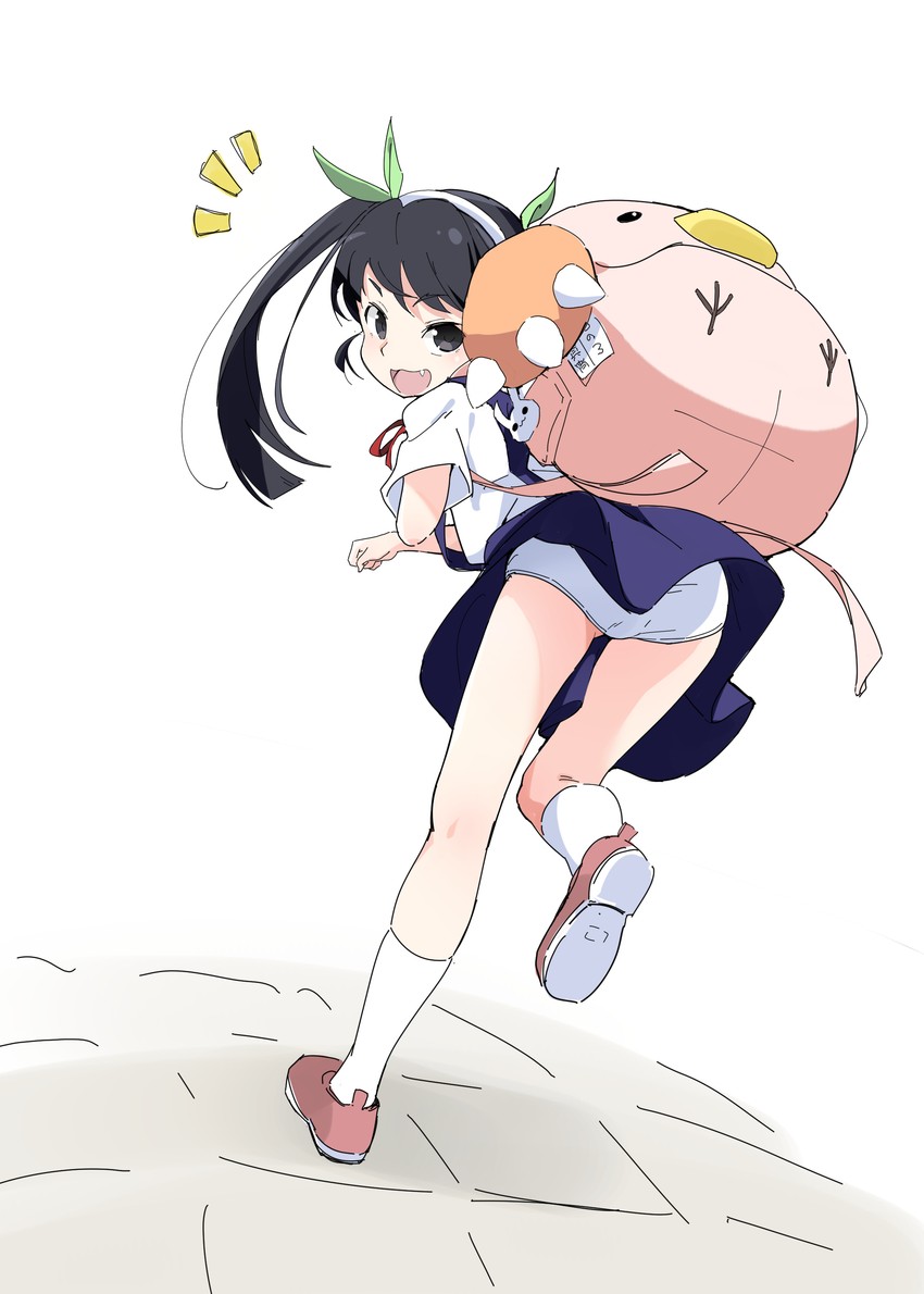 hachikuji mayoi (monogatari and 1 more) drawn by aoi_bara