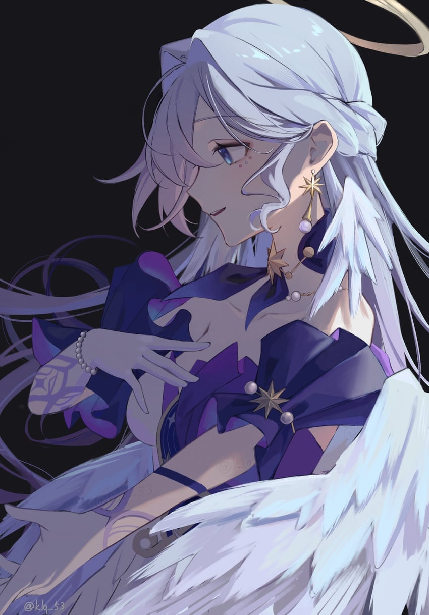 robin (honkai and 1 more) drawn by klq_gm