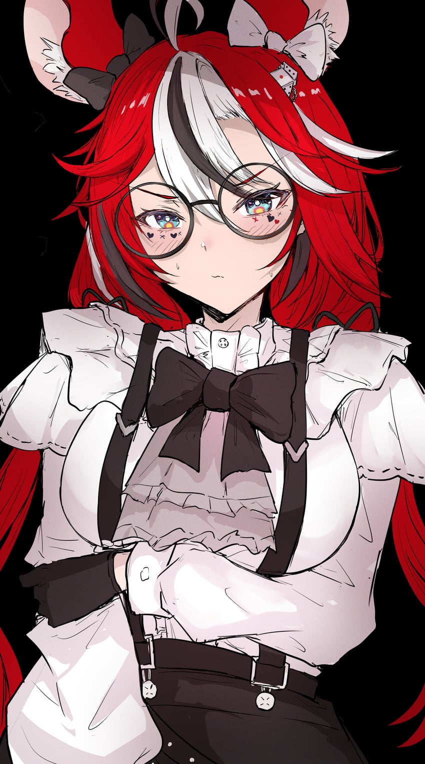 hakos baelz (hololive and 1 more) drawn by sakiya_(sak1_01)