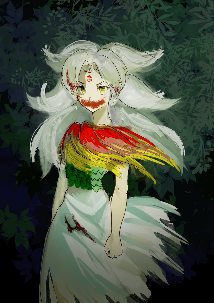 houjuu chimi (touhou and 1 more) drawn by indolent-anima_(xwxw8575)