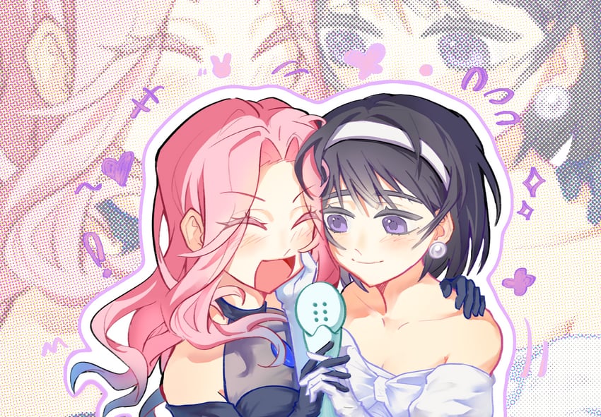 sua and mizi (alien stage) drawn by kao_jiucai_wansui!