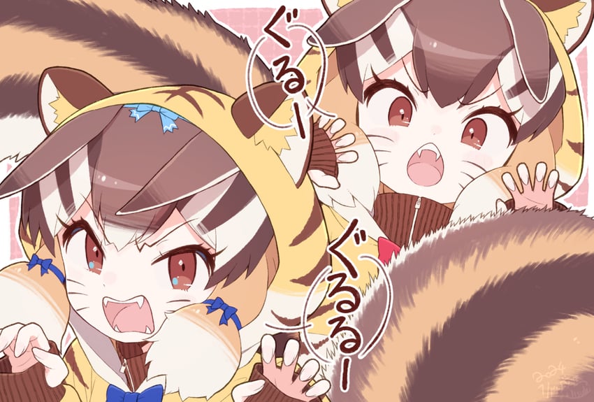 siberian chipmunk (kemono friends and 1 more) drawn by kitsunetsuki_itsuki