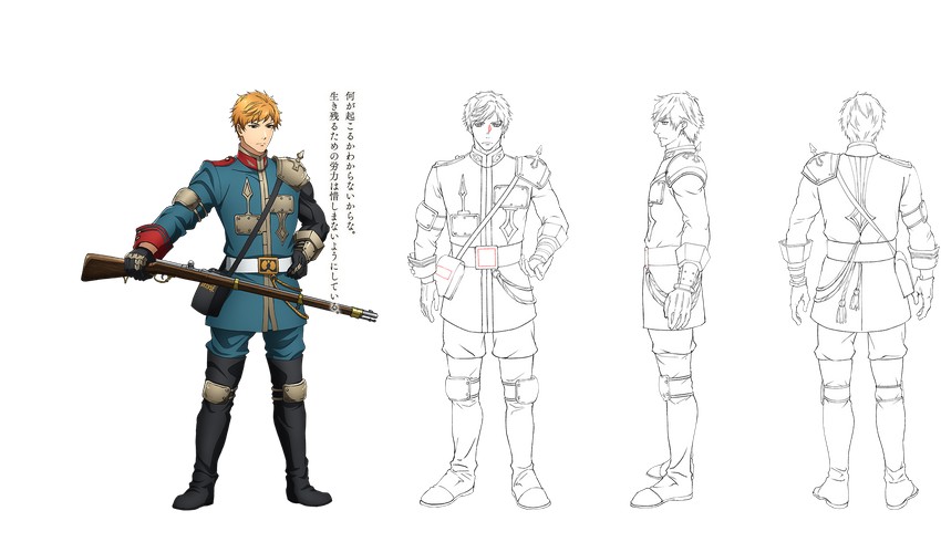 dreyse (senjuushi and 1 more) drawn by majiro_(mazurka)
