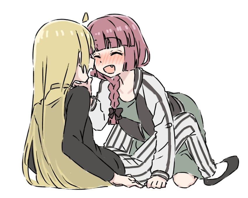 hiroi kikuri and ijichi seika (bocchi the rock!) drawn by annosada
