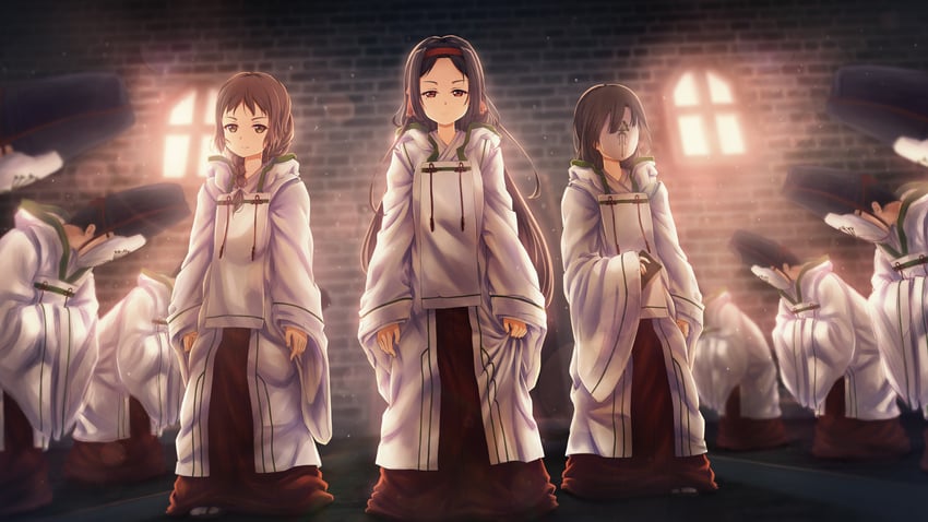 uesato hinata and masuzu aki (original and 3 more) drawn by itaro