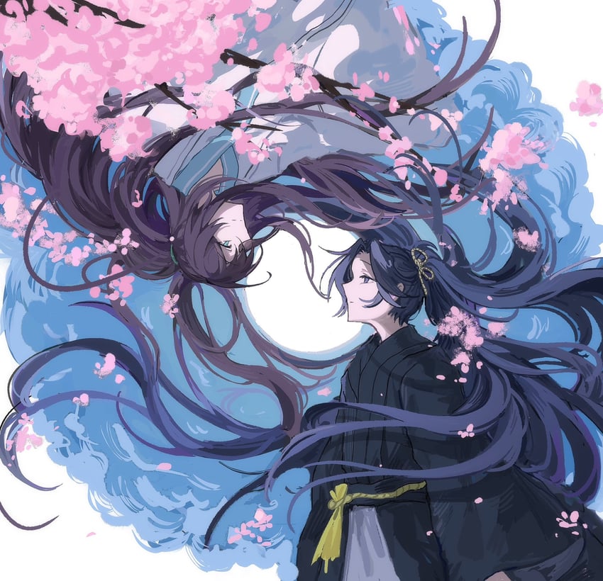 hong lu and lin daiyu (project moon and 1 more) drawn by llllao216913