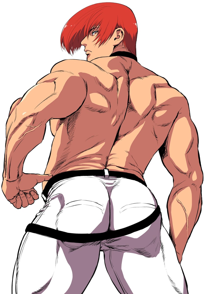 yagami iori (the king of fighters) drawn by beniazumaru