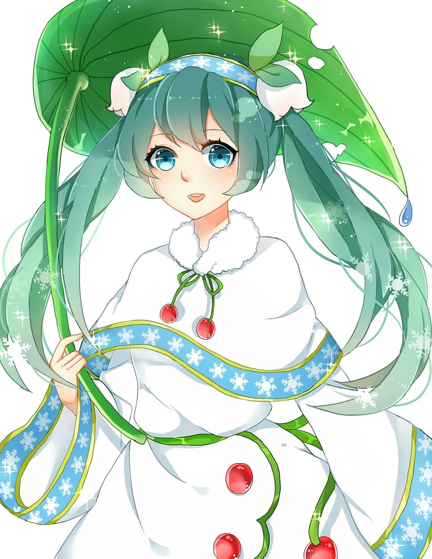 hatsune miku and yuki miku (vocaloid) drawn by chuor_(chuochuoi)
