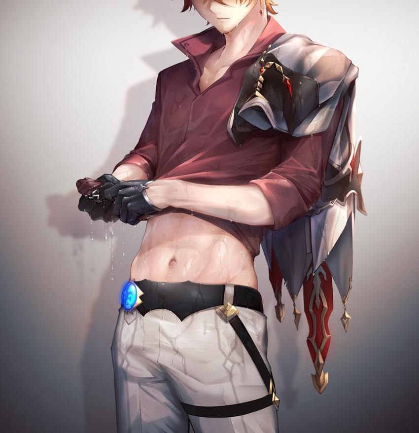 tartaglia (genshin impact) drawn by fukuzawa_yukichi_(egoist867)