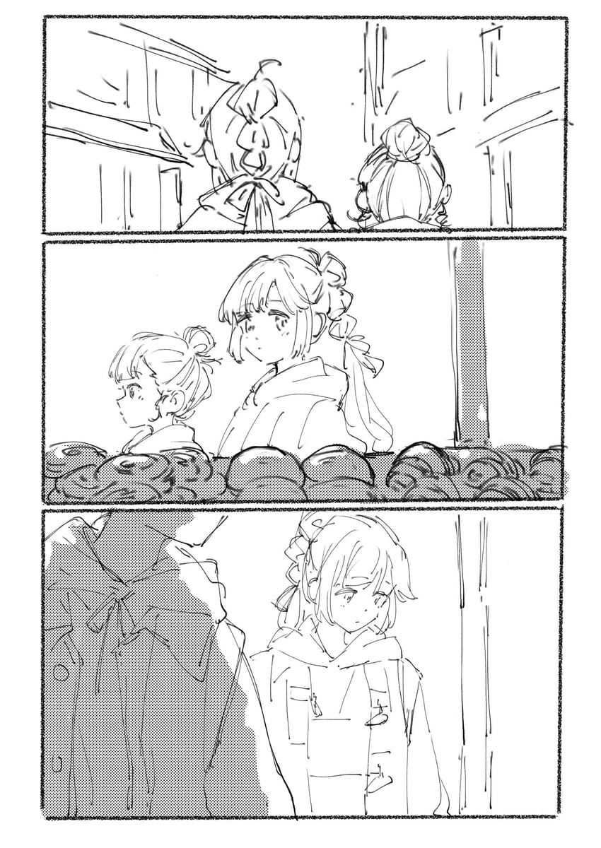 anyoji hime and kachimachi kosuzu (love live! and 1 more) drawn by l9525