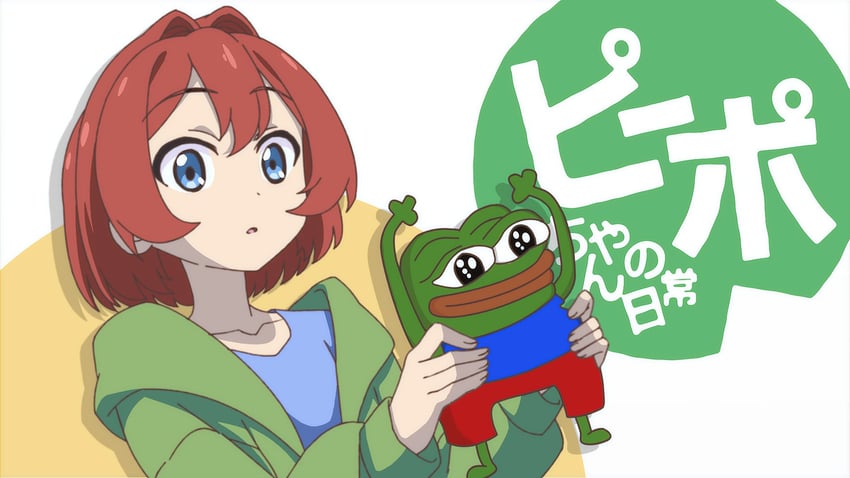 pepe the frog, peepo-chan, and peepo (4chan and 1 more) drawn by otachanshow