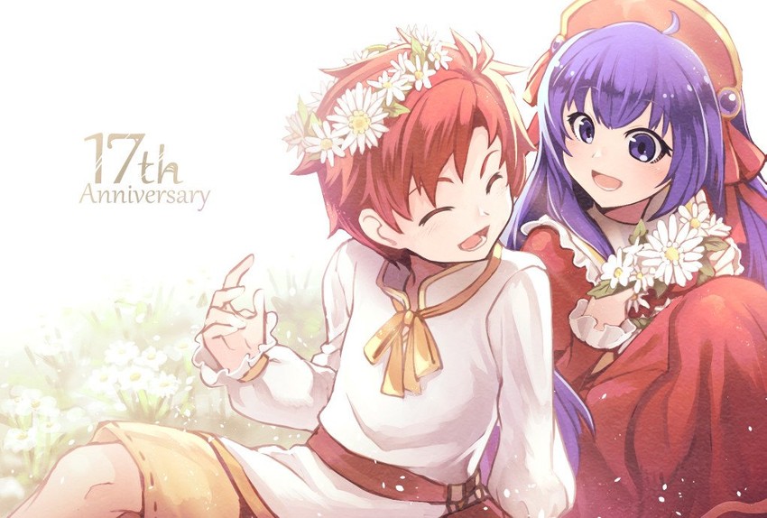 roy and lilina (fire emblem and 1 more) drawn by nakabayashi_zun