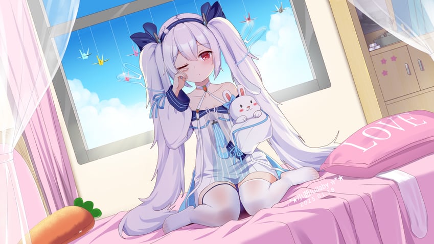 laffey and laffey ii (azur lane) drawn by xiao_shi_lullaby