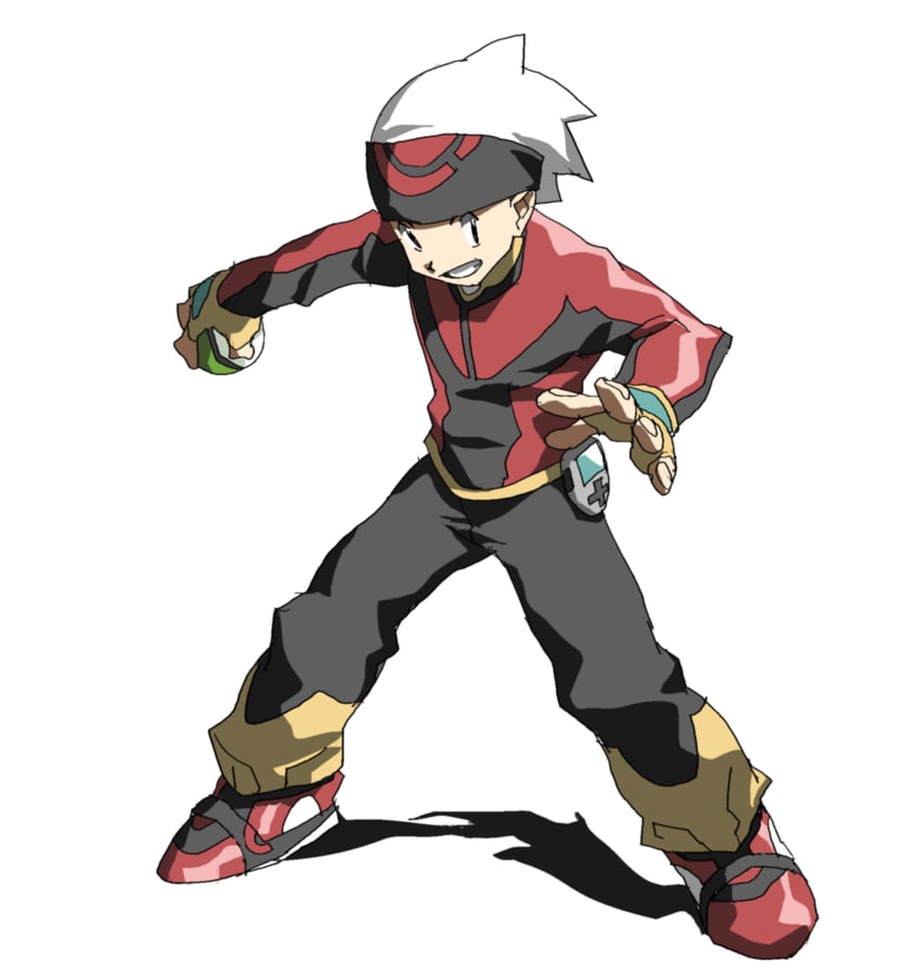 brendan (pokemon and 1 more) drawn by shino_(2919)