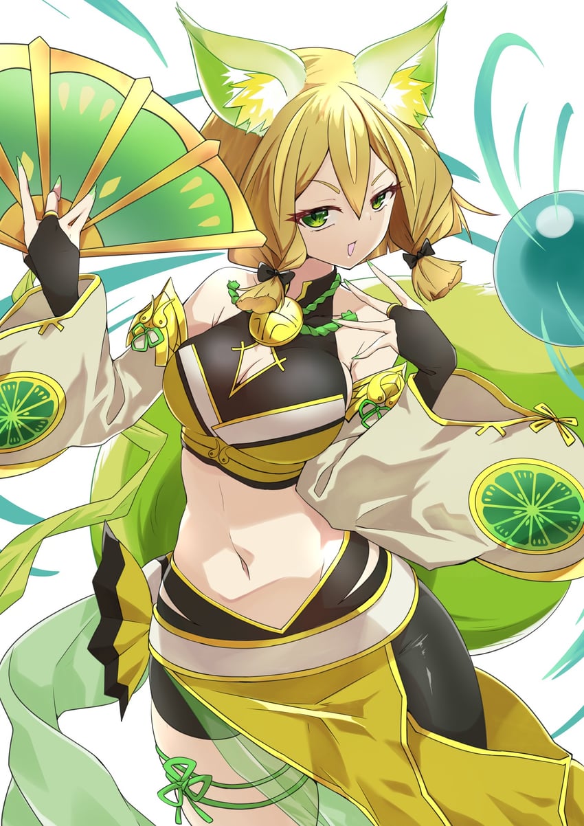 hu-li the jewel mikanko (yu-gi-oh!) drawn by kamo_(riverside_kamo)