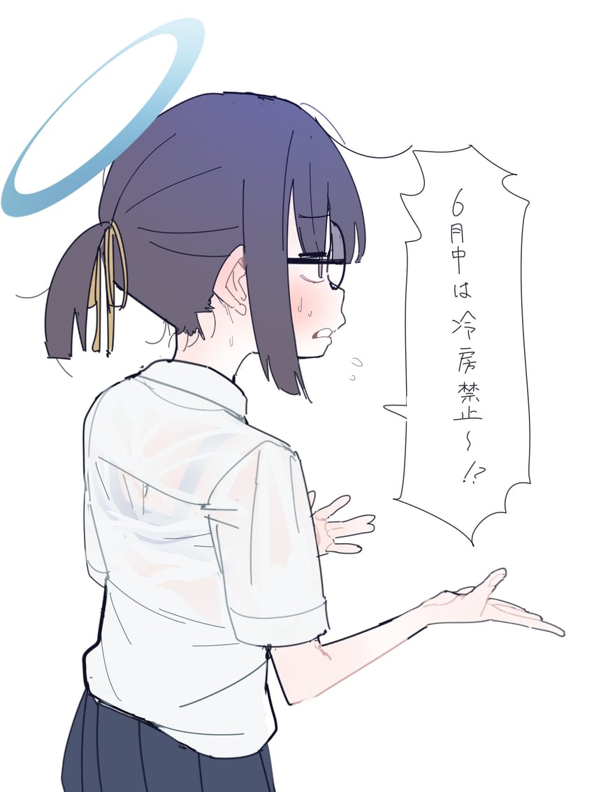 millennium science school student and millennium science school student a (blue archive) drawn by koyansuee