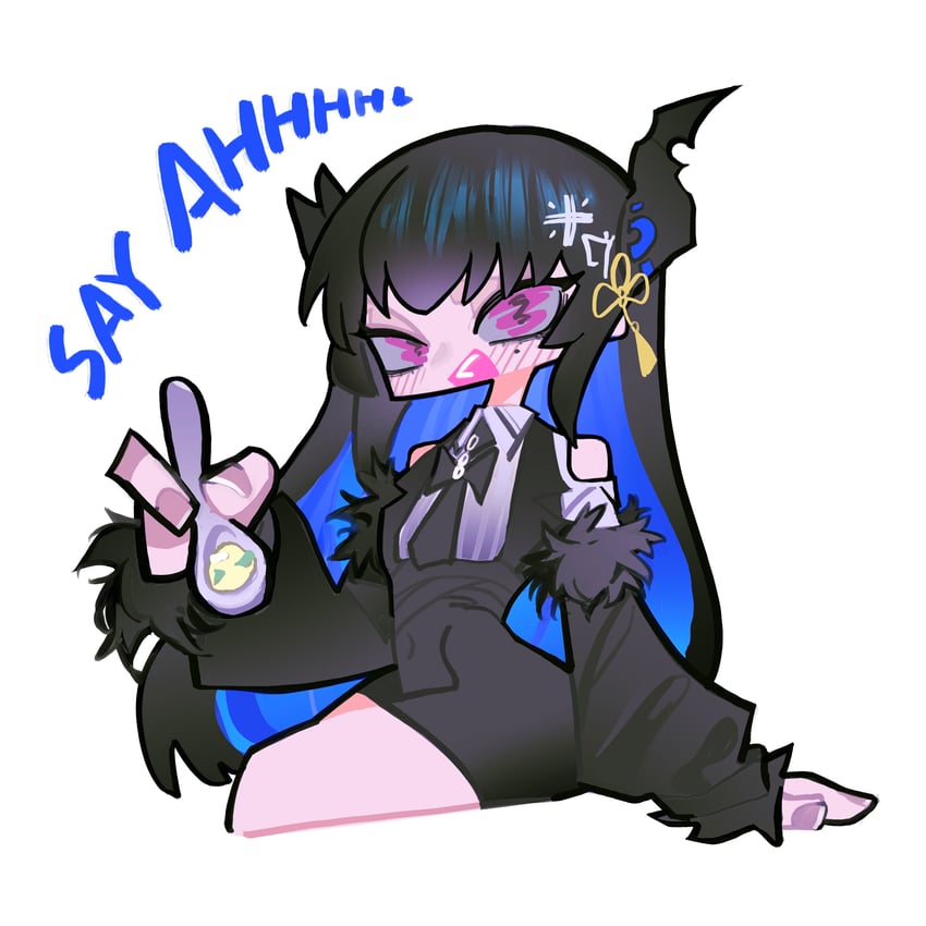 nerissa ravencroft (hololive and 1 more) drawn by pungson_mori