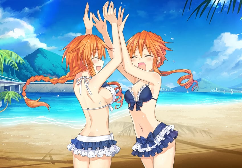 yamai kaguya and yamai yuzuru (date a live and 1 more)