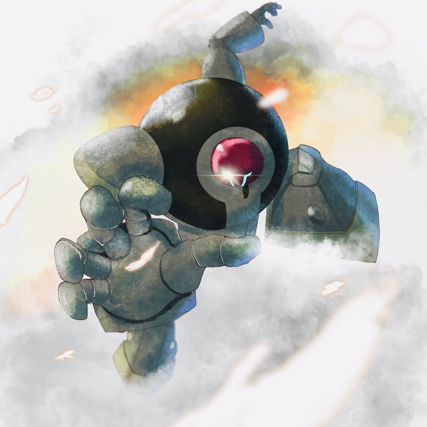elemental hero clayman (yu-gi-oh!) drawn by tokage_(tokageymimr)