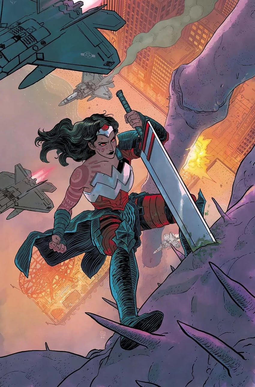 wonder woman (dc comics and 3 more) drawn by hayden_sherman and jordie_bellaire